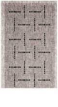 Kusový koberec Floorlux 20008 stříbrno/černý