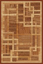 Kusov� koberec Floyd hn�d� (brick)