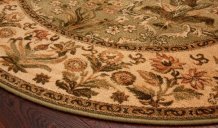 Kusový koberec Olandia oliwka- ovál