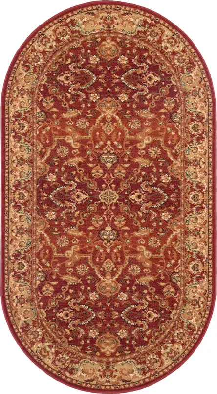 Kusový koberec Rejent vínový (ruby)