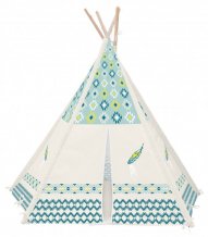 Dětské tepee design tyrkys