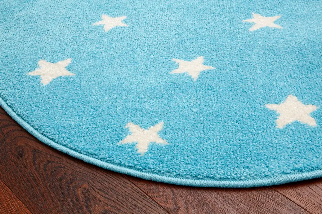 Dětský koberec Starf modrý