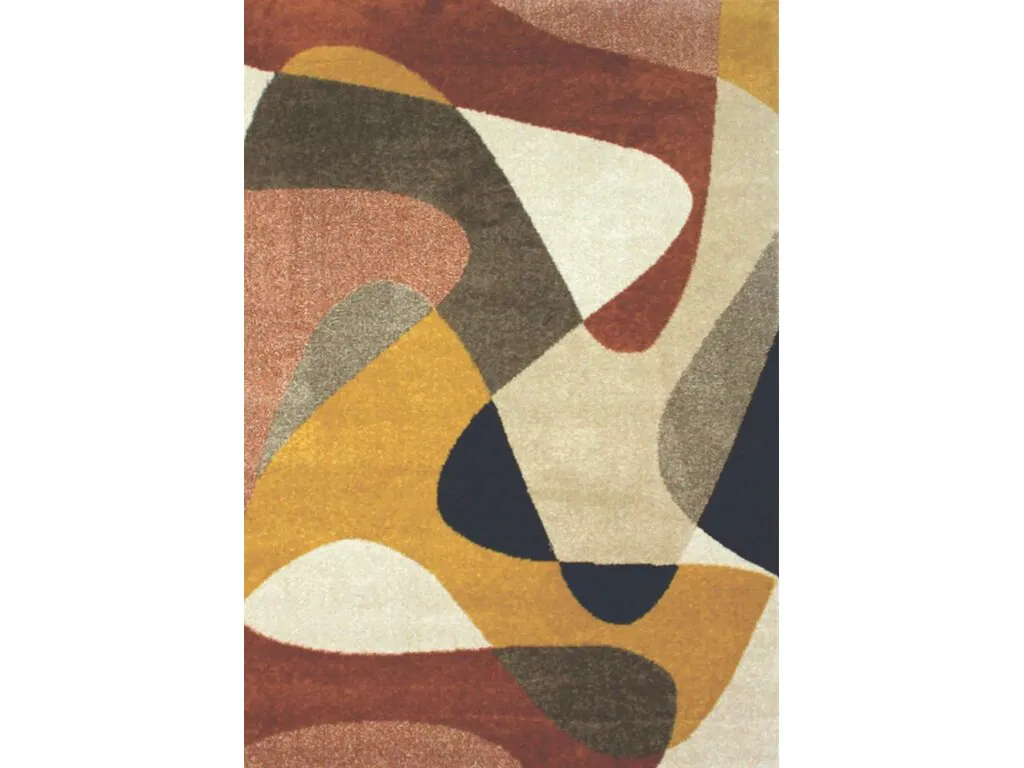 Kusový koberec Achat / 618-72 Rust - cream