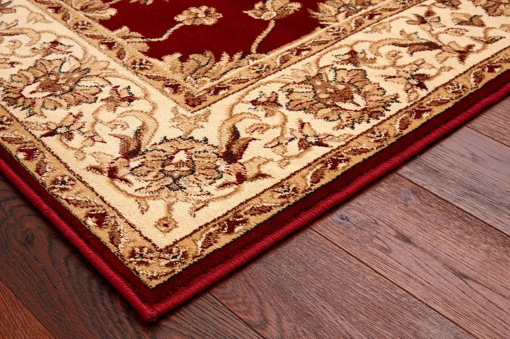 Kusový koberec Begonia bordo