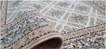 Kusový koberec Casbo krémový