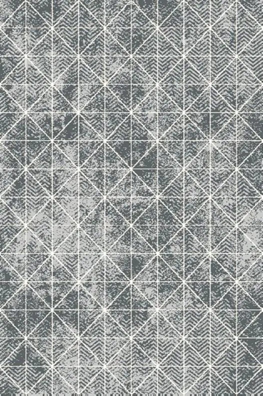 Kusový koberec Fabi šedý