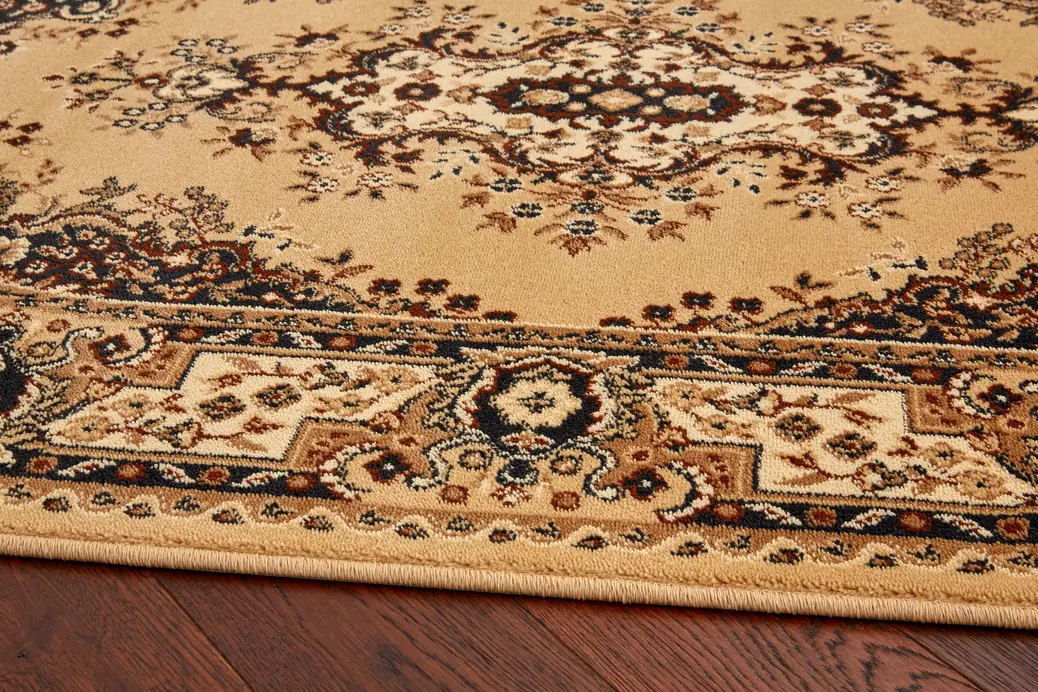 Kusový koberec Fatima S béžový ovál