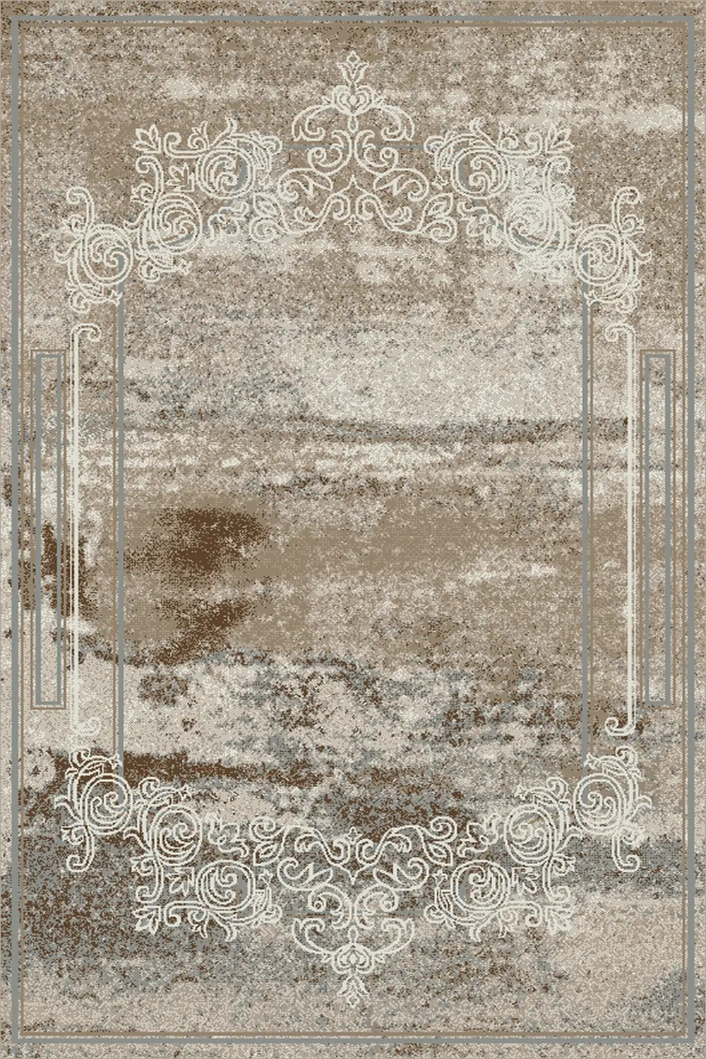 Kusový koberec Fener dark beige