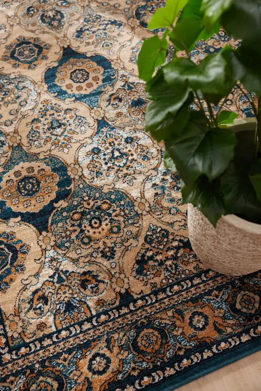 Kusový koberec Forenza smaragd