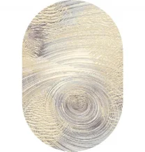 Kusový koberec Glomma alabaster ovál