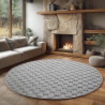 Kusový koberec Helix 2203 silver