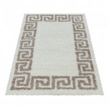 Kusový koberec Hera shaggy 3301 beige