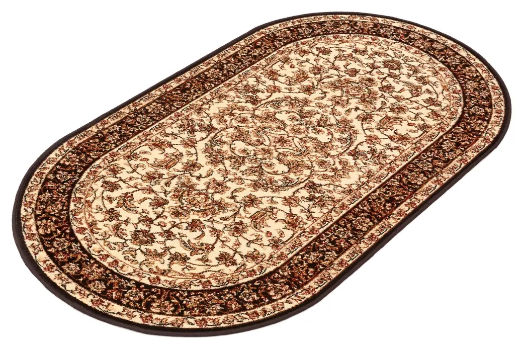 Kusový koberec Hermiona krémový ovál