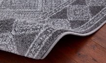 Kusový koberec Iris šedý