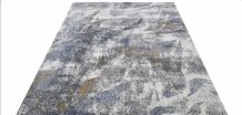 Kusový koberec Konko šedý