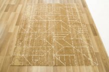 Kusový koberec Krats dark gold