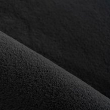 Kusový koberec kruh Pouffy 5100 black