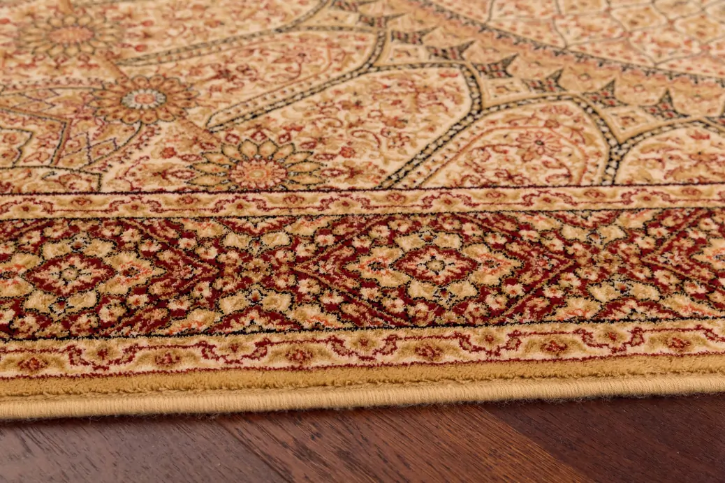 Kusový koberec Liwia hnědý