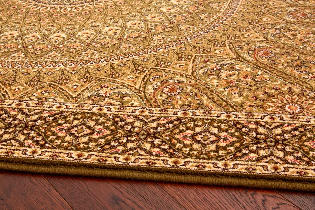 Kusový koberec Liwia oliwka