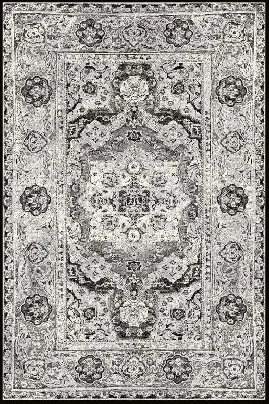 Kusový koberec Morton světle šedý