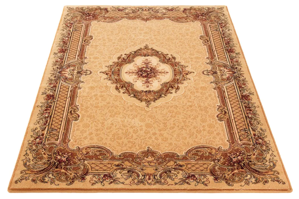 Kusový koberec Nefretete amber