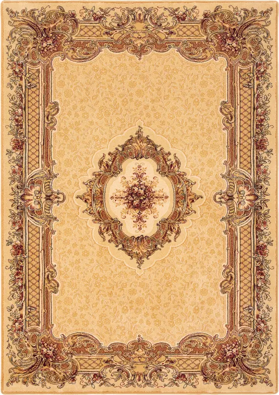 Kusový koberec Nefretete amber