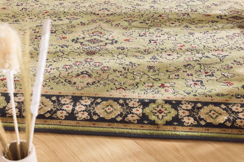 Kusový koberec Oktan hráškový
