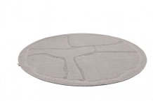 Kusový koberec Organica grey kruh