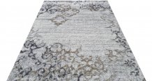 Kusový koberec Ornamo světle šedý
