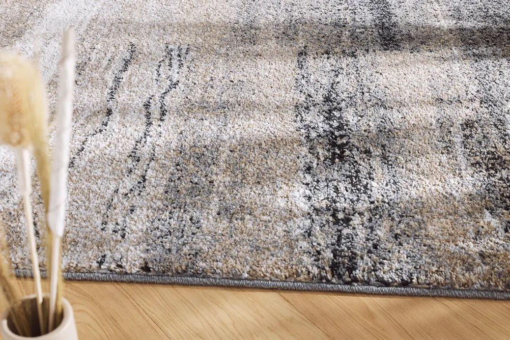 Kusový koberec Seas šedý