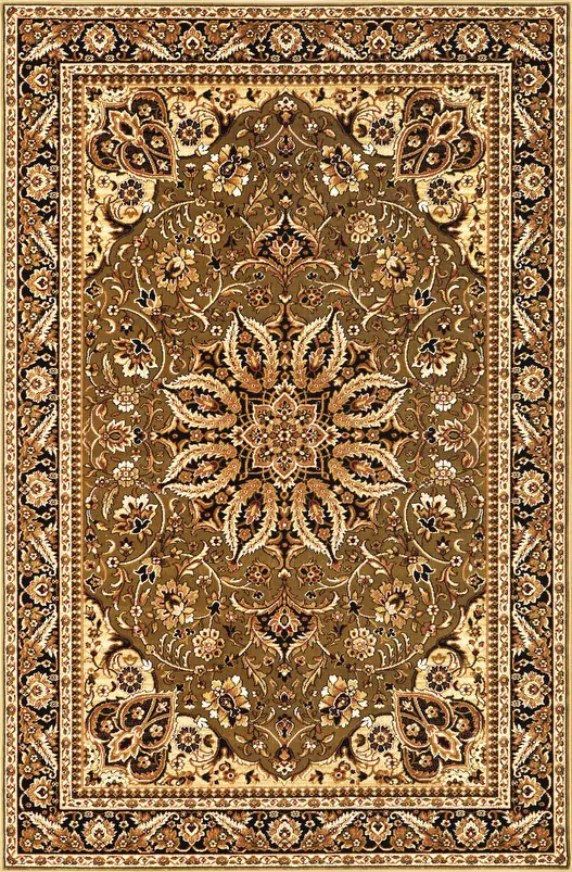 Kusový koberec Topaz oliwka